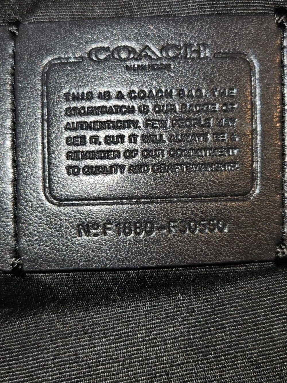 Coach Black Pebbled Leather Medium Charlie Adjustable Straps Backpack - Picture 12 of 16